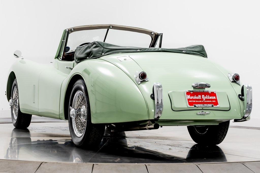 Used 1954 Jaguar XK 120 Drophead Coupe in Pastel Green For