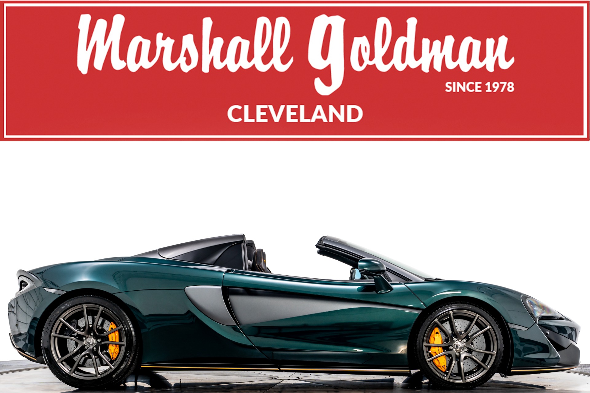 Used 18 Mclaren 570s Spider For Sale Sold Marshall Goldman Motor Sales Stock W