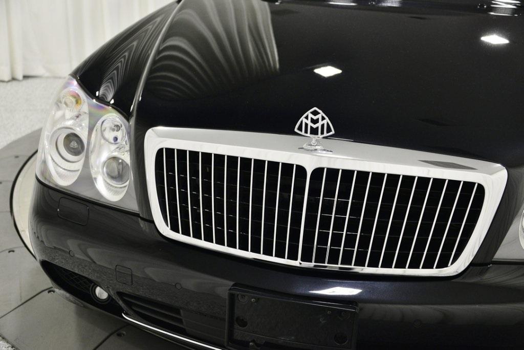 Used 2009 Maybach 62 Partition in Caspian Black Metallic For Sale