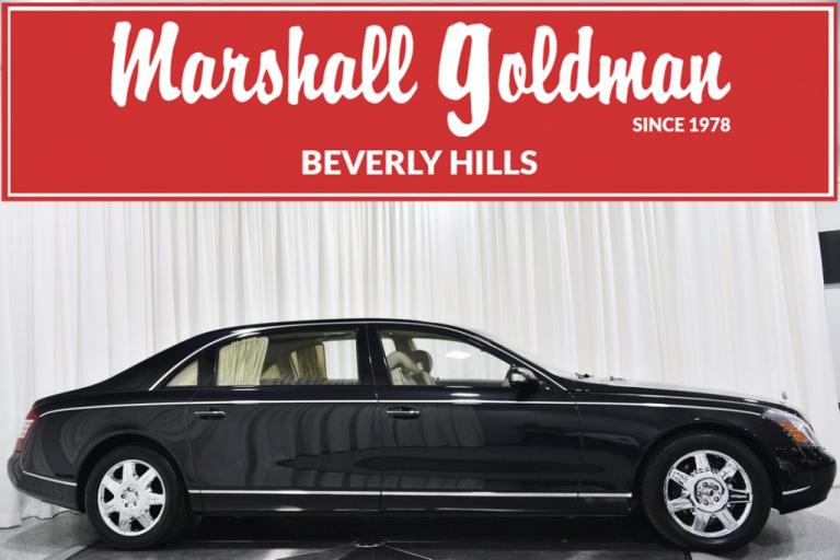 Used 2009 Maybach 62 Partition in Caspian Black Metallic For Sale