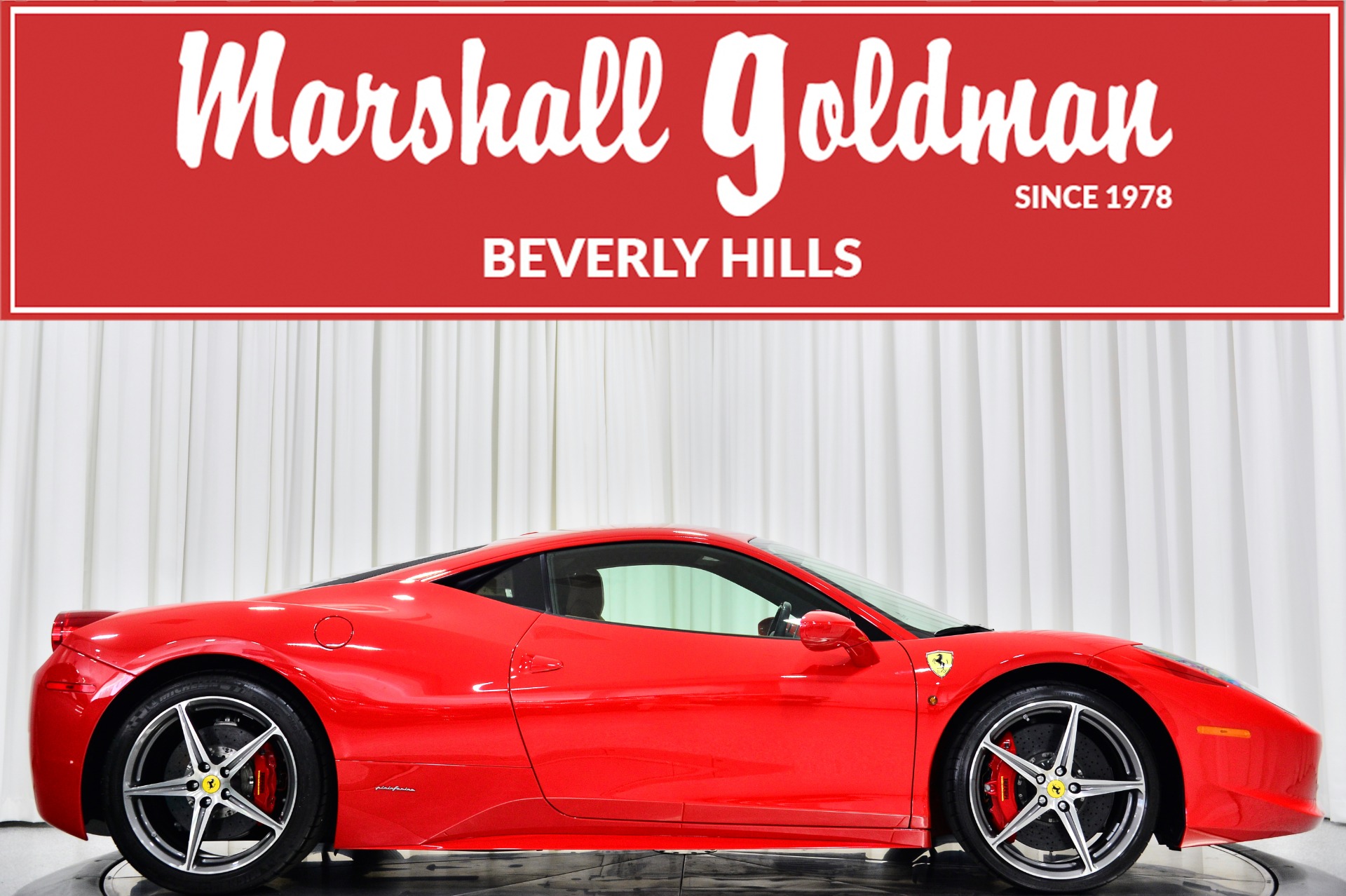 Used 15 Ferrari 458 Italia For Sale Sold Marshall Goldman Motor Sales Stock B458rc