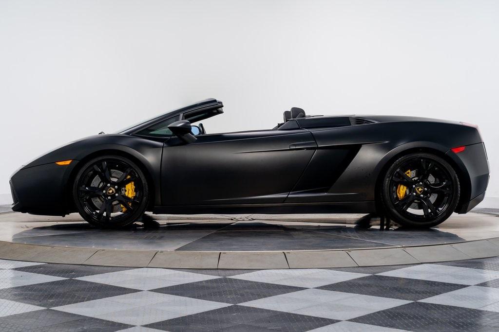 Used 2008 Lamborghini Gallardo Spyder in Nero Nemesis For Sale